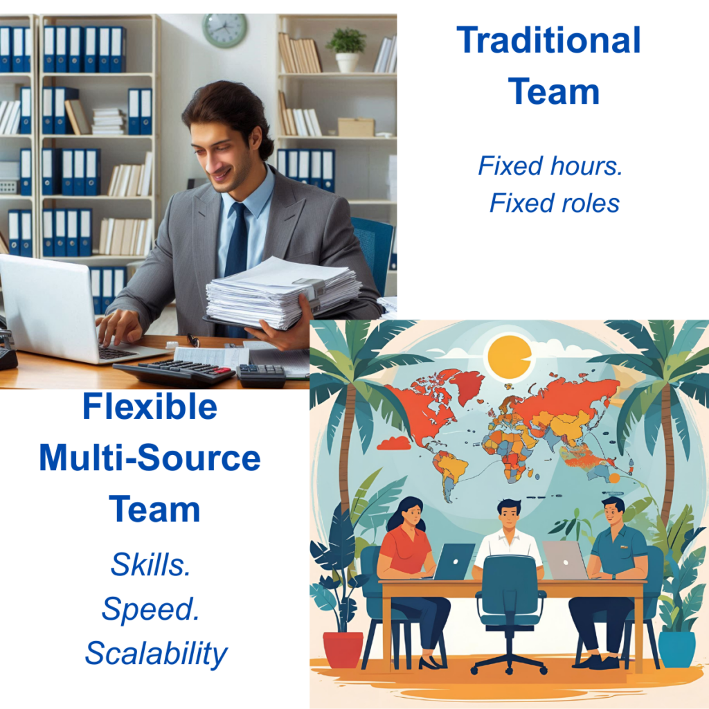 Old Team vs New Team