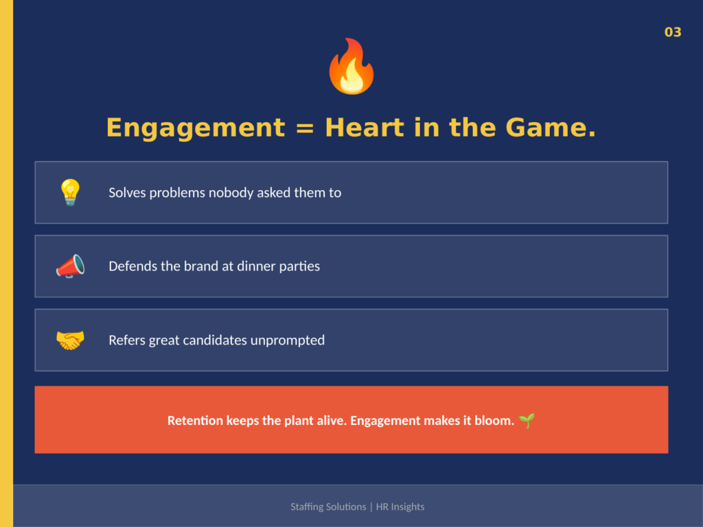 Engagement = Heart of the Game