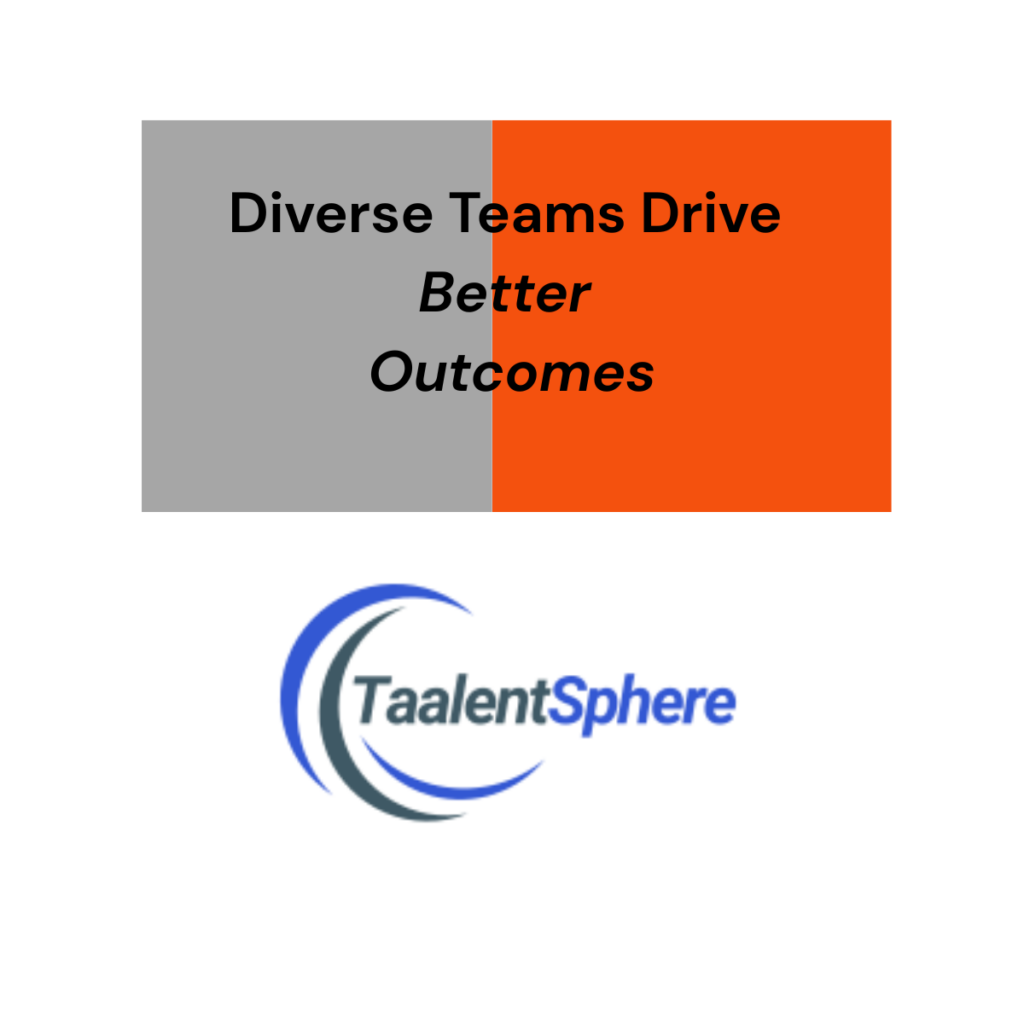 Diverse teams drive better business outcomes