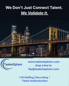 TaalentSphere US staffing and talent authentication services contact page