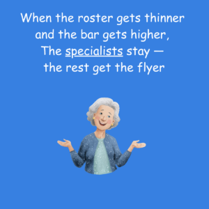 Present situation in MSP in a rhyme